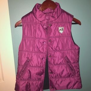 American Eagle Puffer Vest Size Small